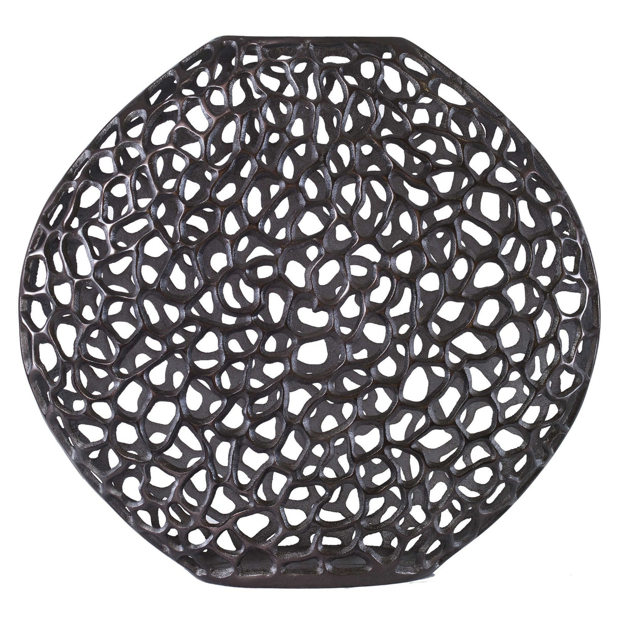 Uttermost Web Dark Bronze Vase - Home Elegance USA