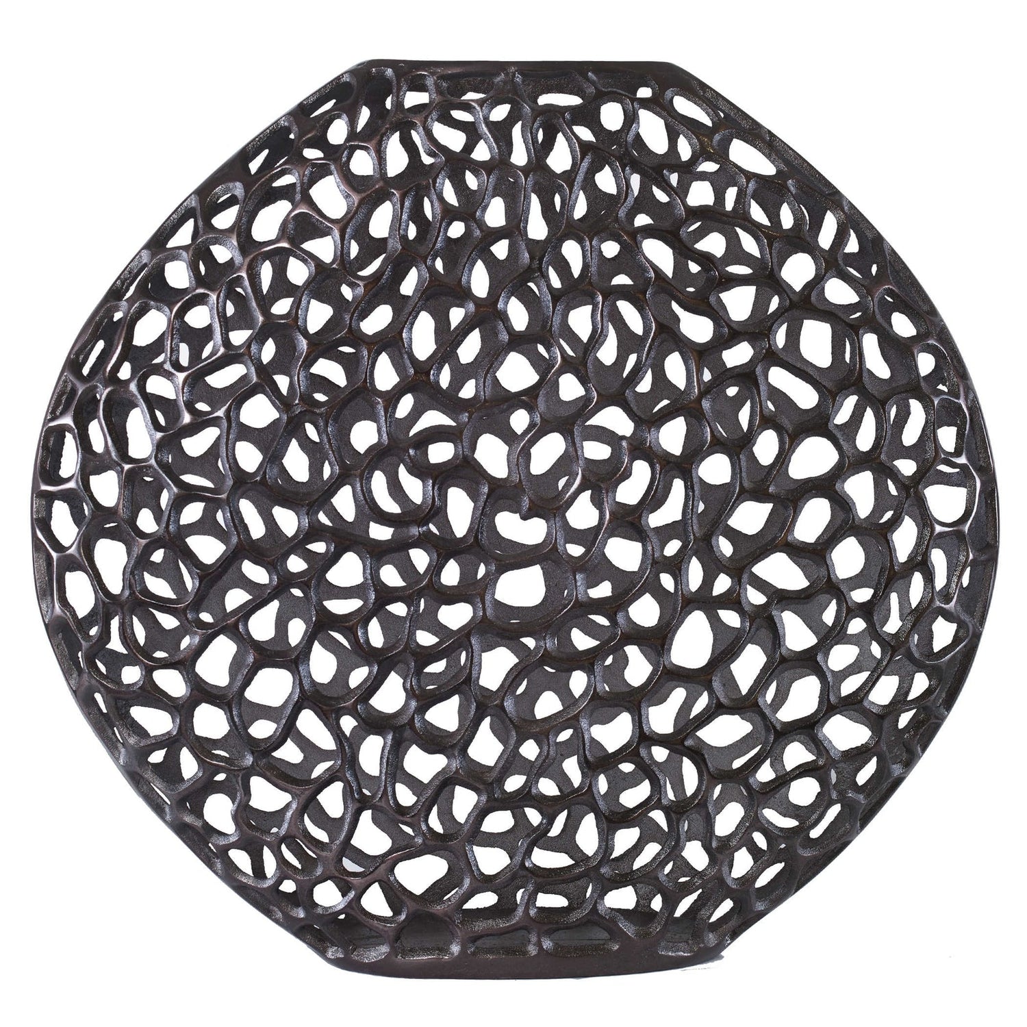 Uttermost Web Dark Bronze Vase - Home Elegance USA