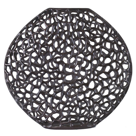 Uttermost Web Dark Bronze Vase - Home Elegance USA