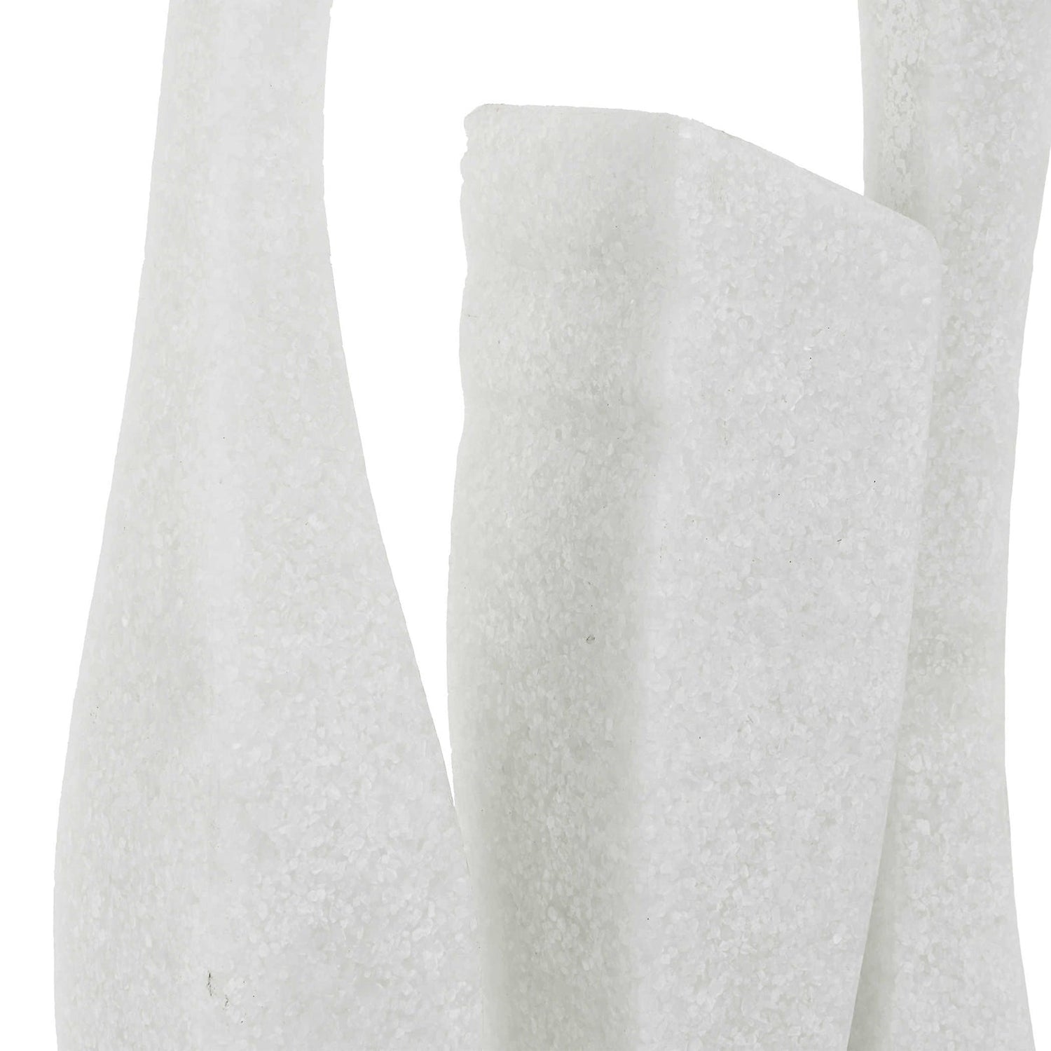 Uttermost Gale White Marble Sculpture - Home Elegance USA