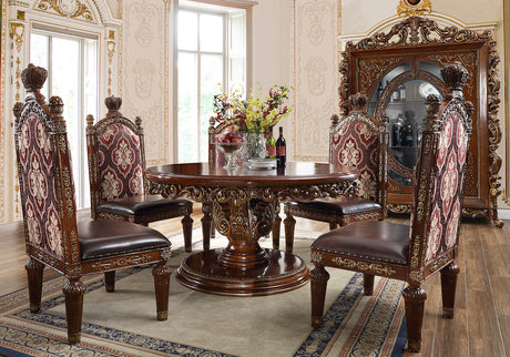 HD-1804 - 5PC ROUND DINING SET<br> <font color="red">(SPECIAL ORDER)</font>