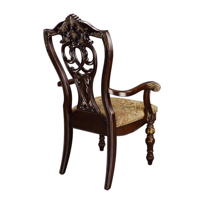 Catalonia Cherry Arm Chair (Set Of 2) 1824A | Homelegance | Home Elegance USA