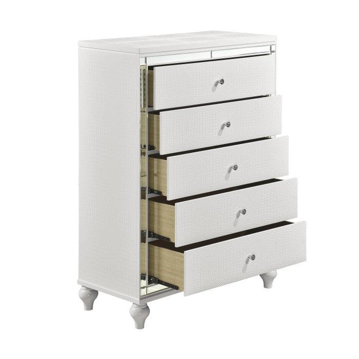 Alonza Bright White Chest 1845 - 9 | Homelegance | Home Elegance USA