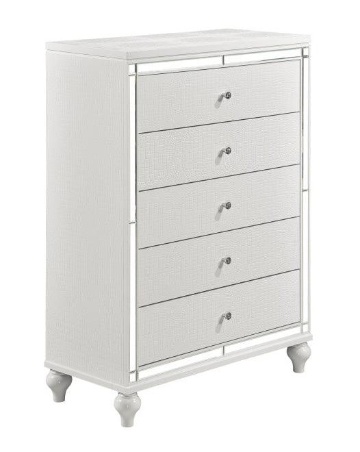 Alonza Bright White Chest 1845 - 9 | Homelegance | Home Elegance USA