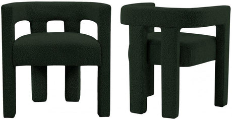 Athena Accent | Dining Chair In Green (Set Of 2) - 864Green - C | Meridian | Home Elegance USA