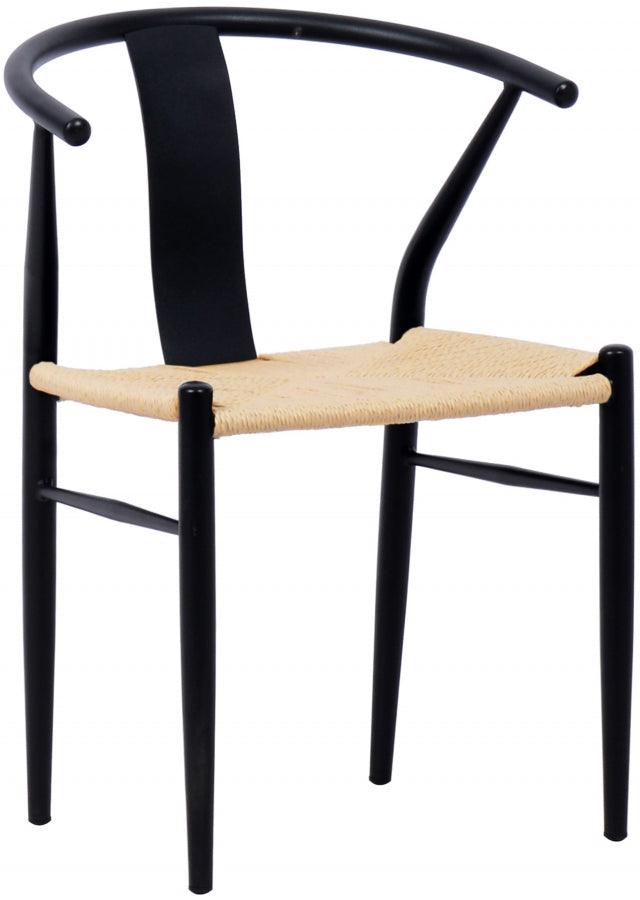 Beck Dining Chair In Black (Set Of 2) - 893Black - C | Meridian | Home Elegance USA
