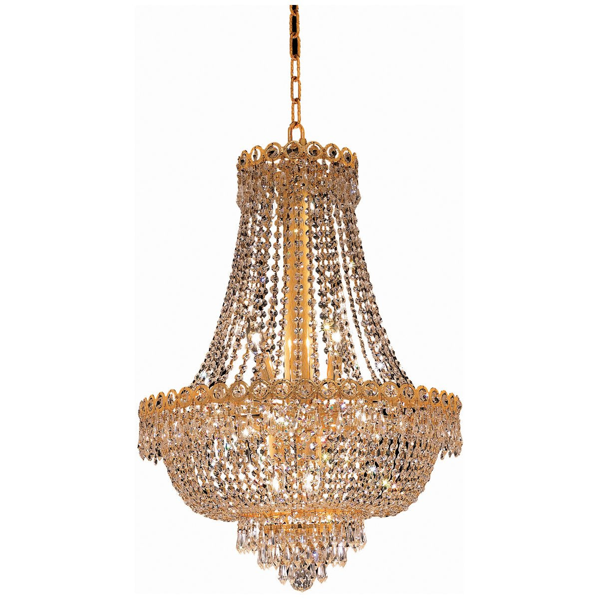 Elegant Lighting Century 12-Light 20-Inch Chandelier - Home Elegance USA
