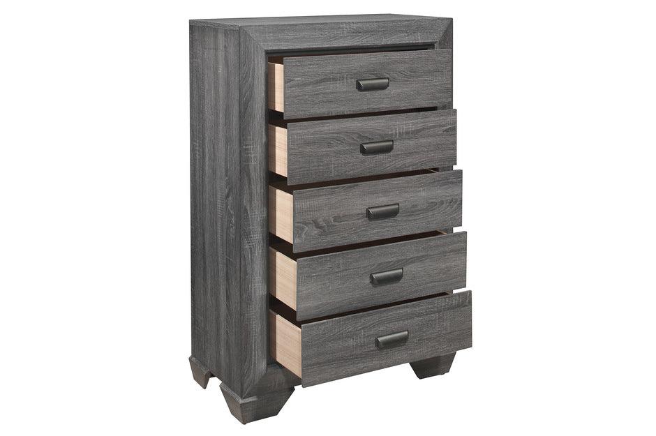 Beechnut 6 Piece Queen Bedroom Set 1904Gy - 1 - 6Set | Homelegance | Home Elegance USA