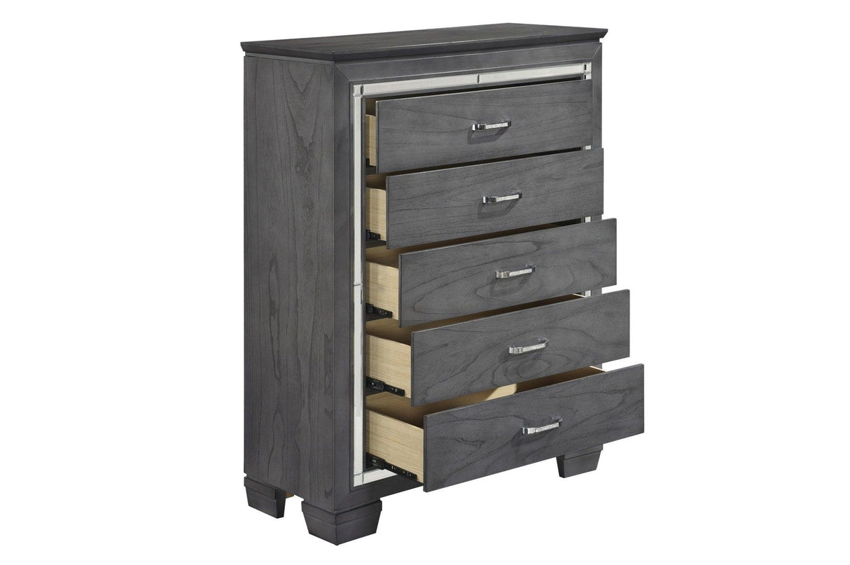 Allura Chest In Grey 1916Gy - 9 | Homelegance | Home Elegance USA