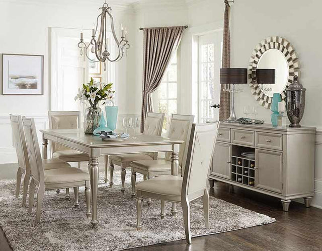 Homelegance - Celandine Pearl 6 Piece Dining Room Set - 1928-78-6