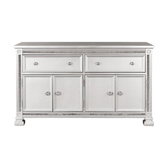 Bevelle Buffet - Server In Silver 1958 - 55 | Homelegance | Home Elegance USA