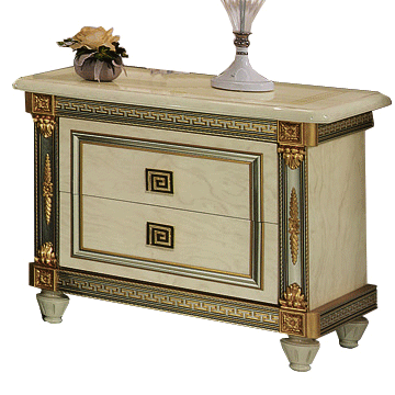 Arredoclassic Italy Liberty Nightstand - Liberty N/S | ESF | Home Elegance USA
