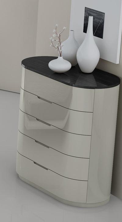 Amsterdam 5 Drawer Lingerie Chest - 18213 - C | J&M | Home Elegance USA