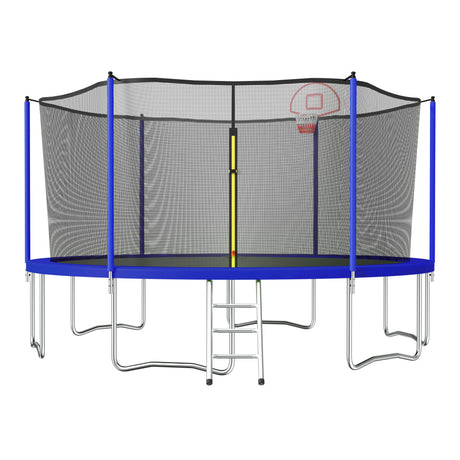 16FT trampoline blue