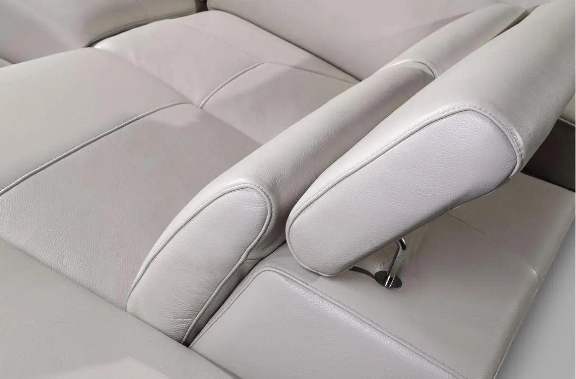 2119 Modern Italian Leather Sectional | ESF | Home Elegance USA