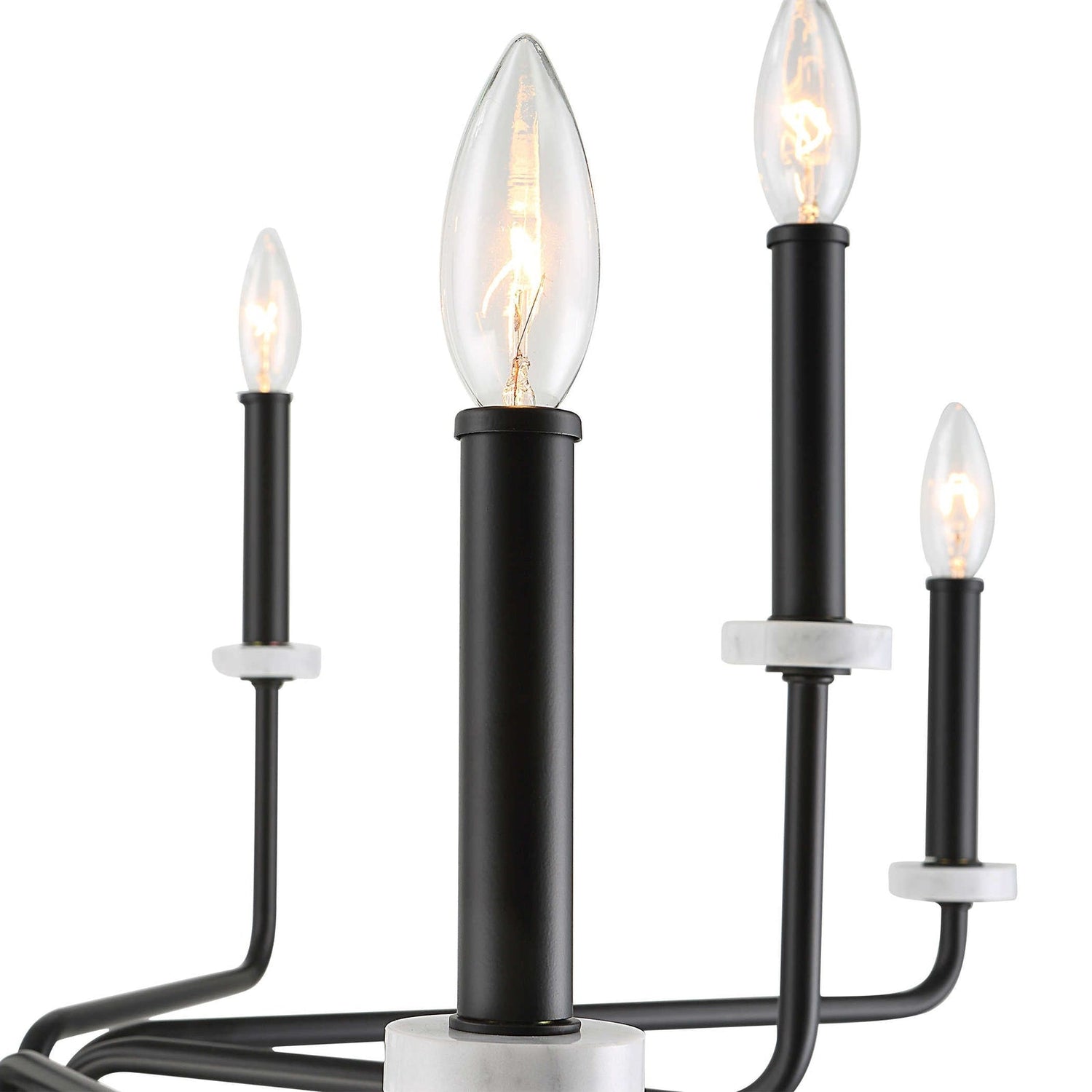 Uttermost Ebony Elegance 8 Light Chandelier - Home Elegance USA