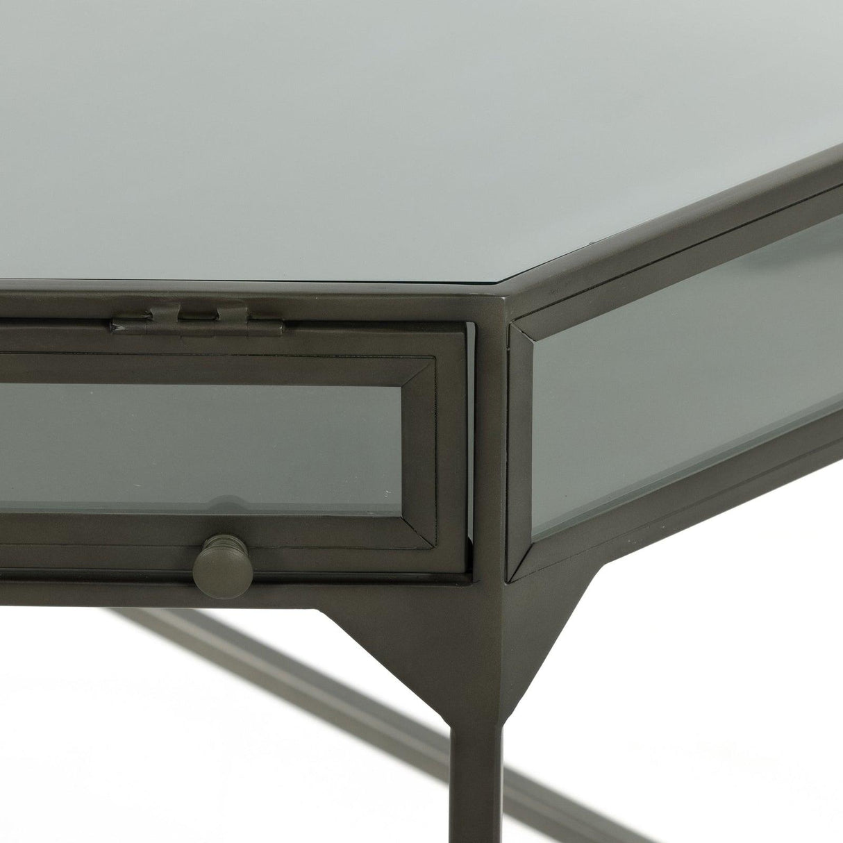 Four Hands Shadow Box Modular Corner Desk