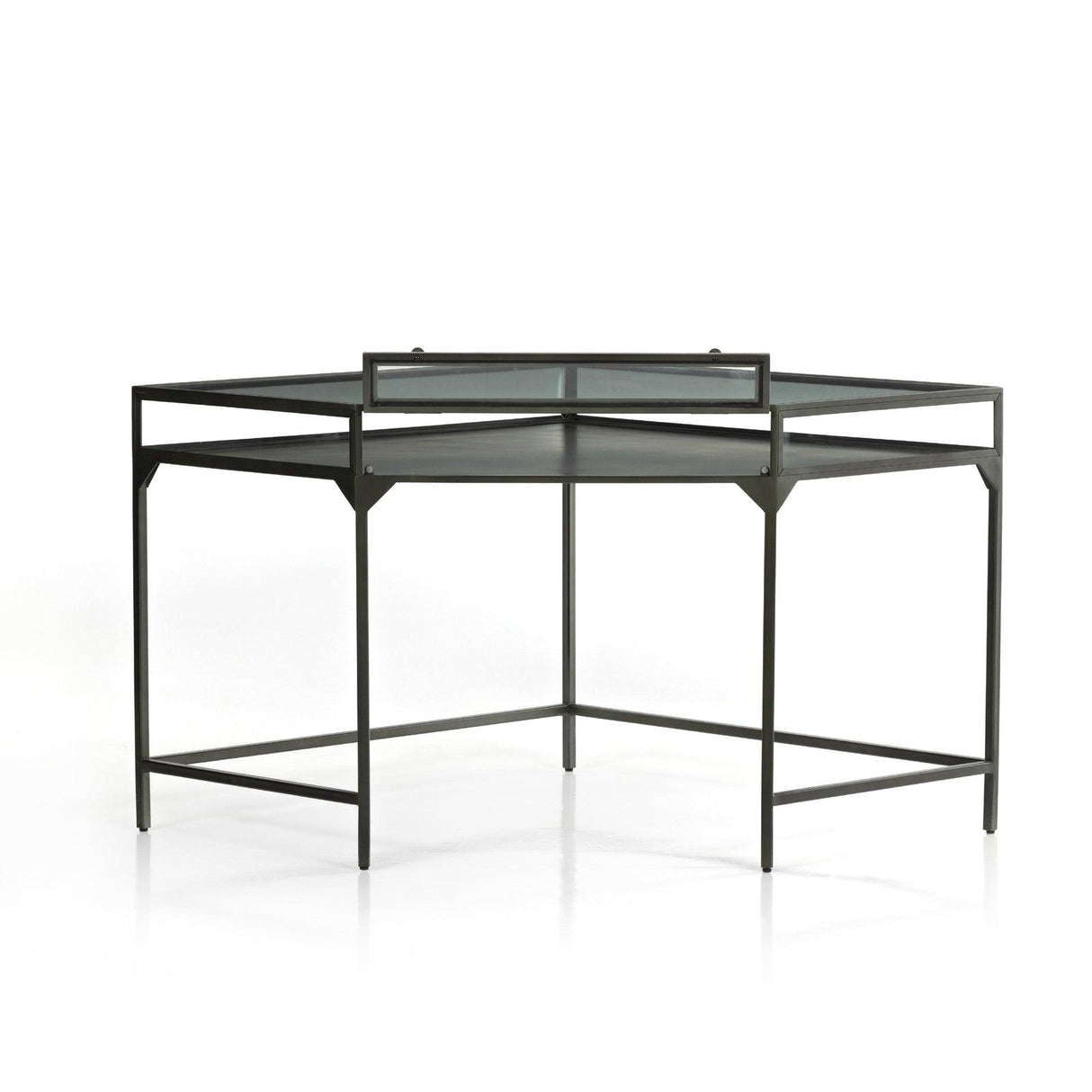 Four Hands Shadow Box Modular Corner Desk