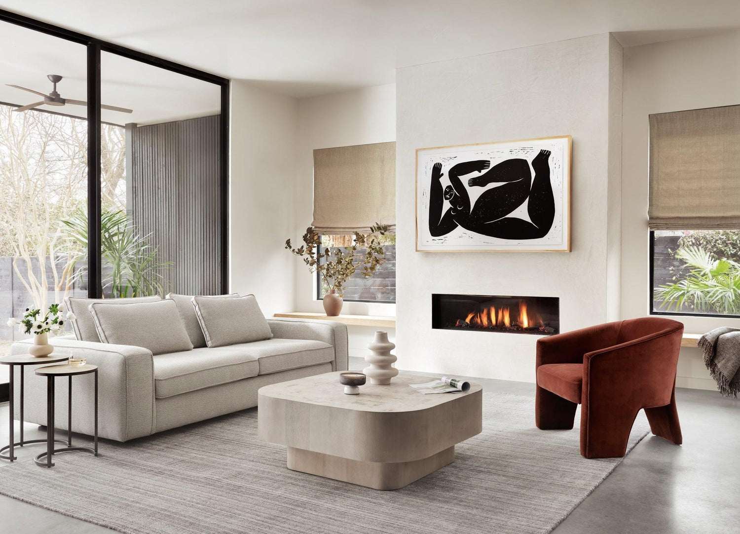 Four Hands Pierce Sofa 92"