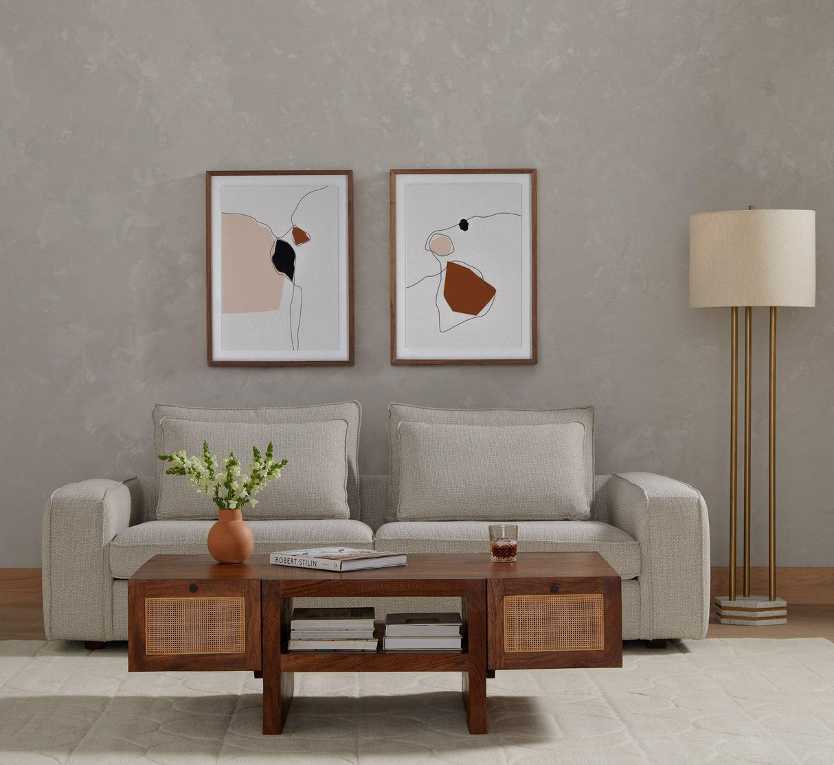 Four Hands Pierce Sofa 92"