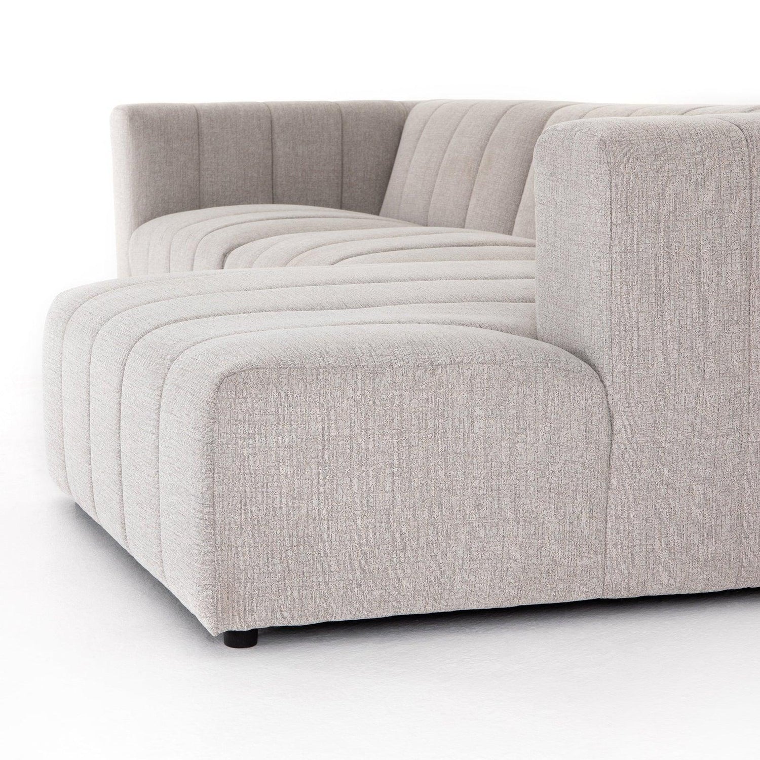 Four Hands Langham Channeled 3 Pc Sectional