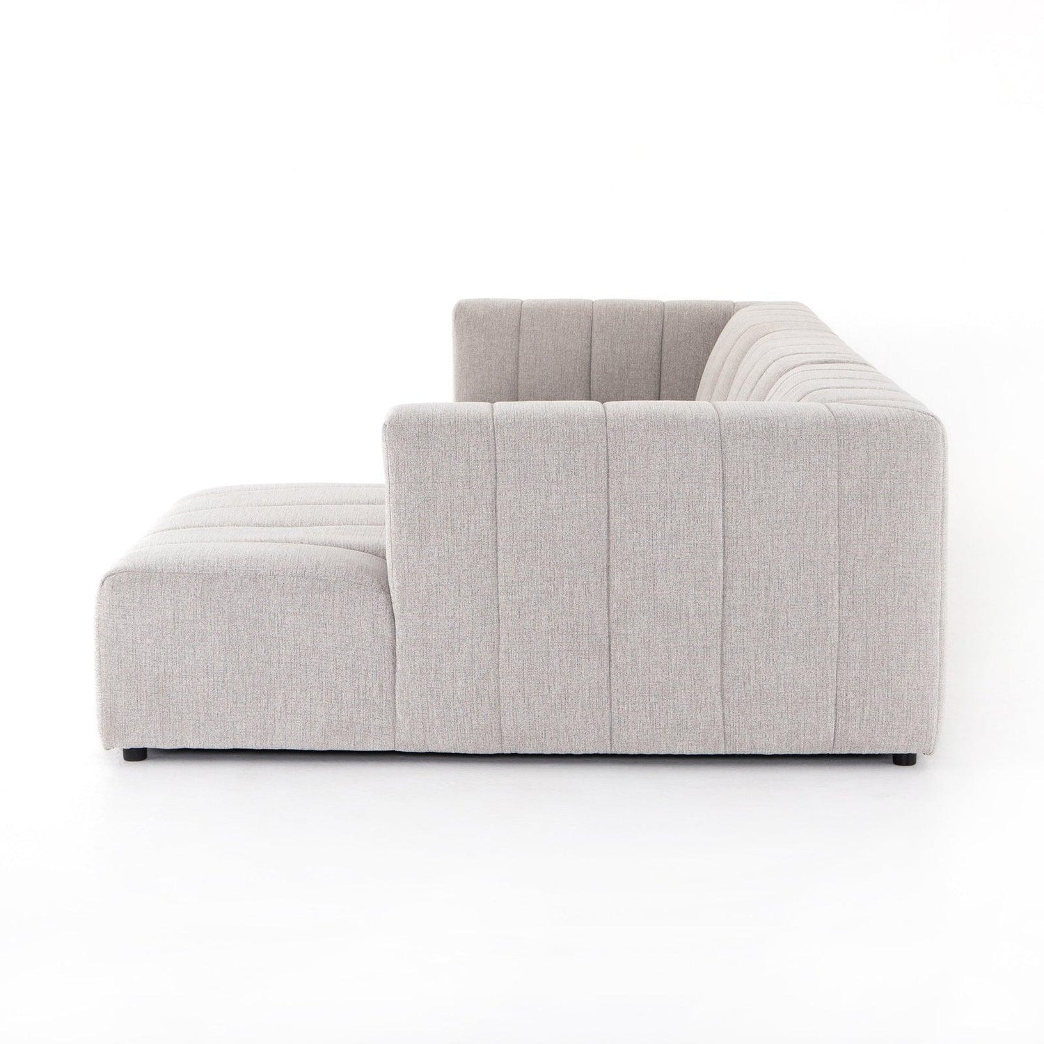 Four Hands Langham Channeled 3 Pc Sectional