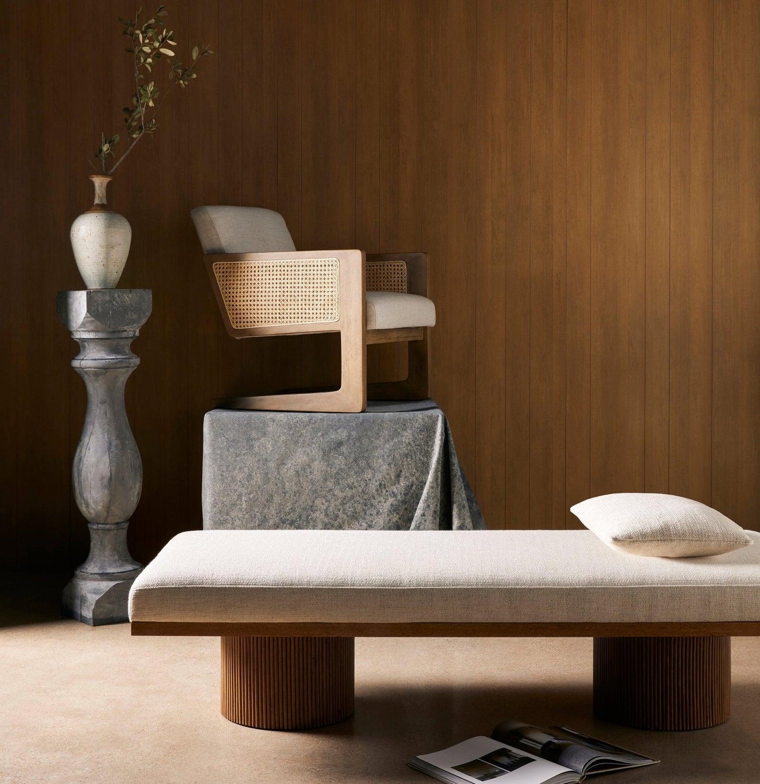 Four Hands Jakobi Chaise