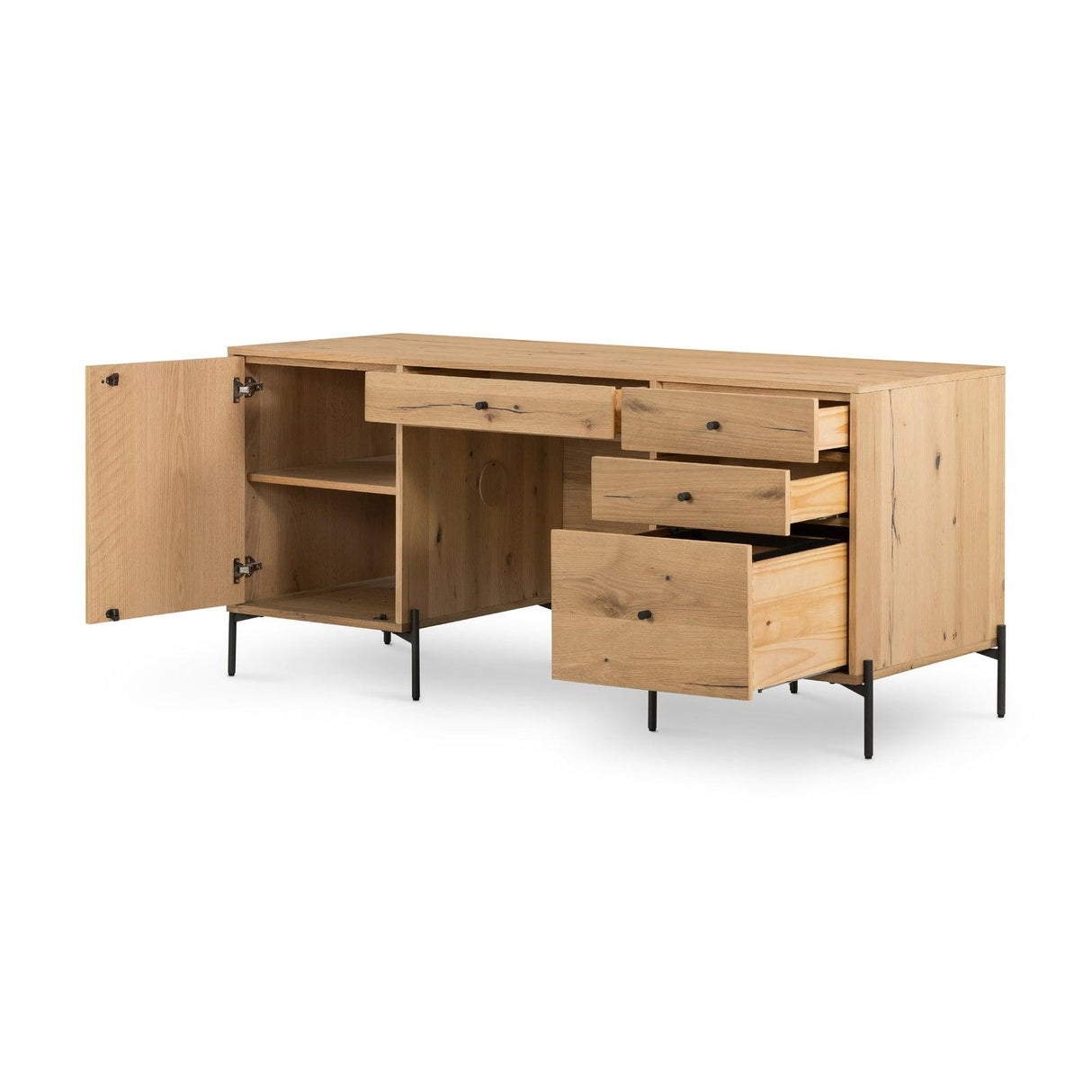 Four Hands Eaton Executive Desk