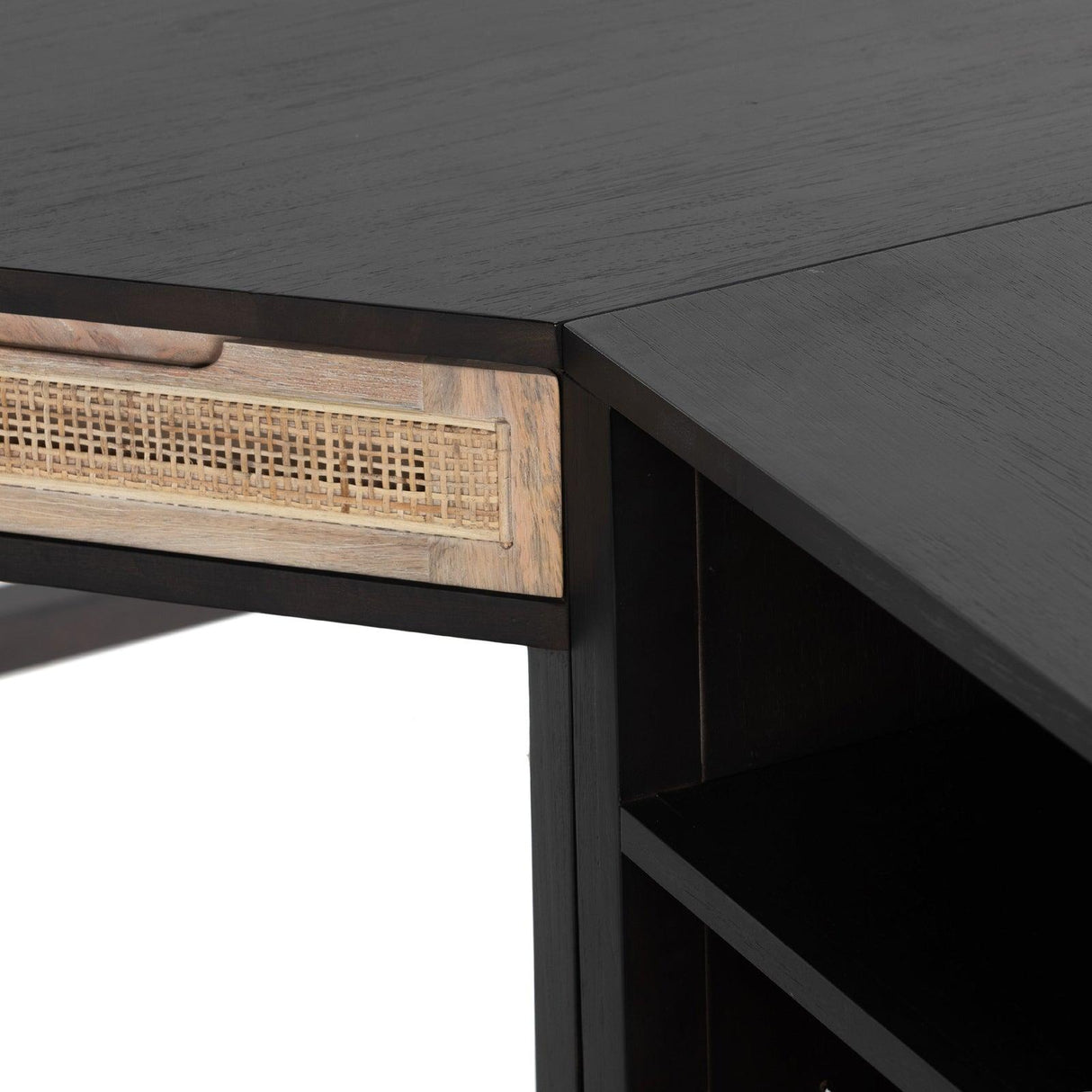 Four Hands Clarita Desk System With Filing Credenza