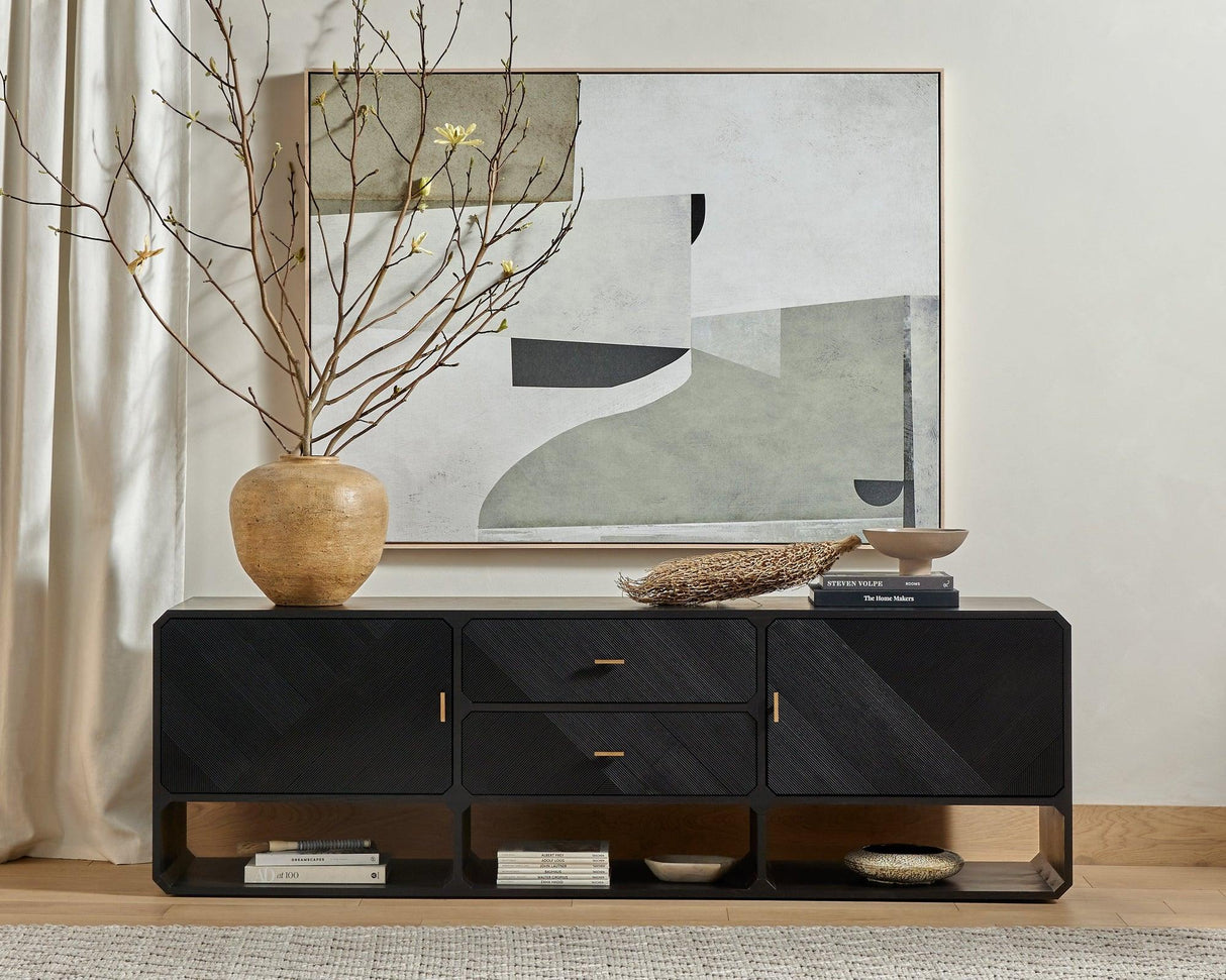 Four Hands Caspian Media Console
