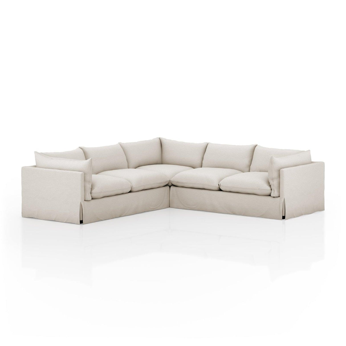 Four Hands Habitat 3 Pc Sectional