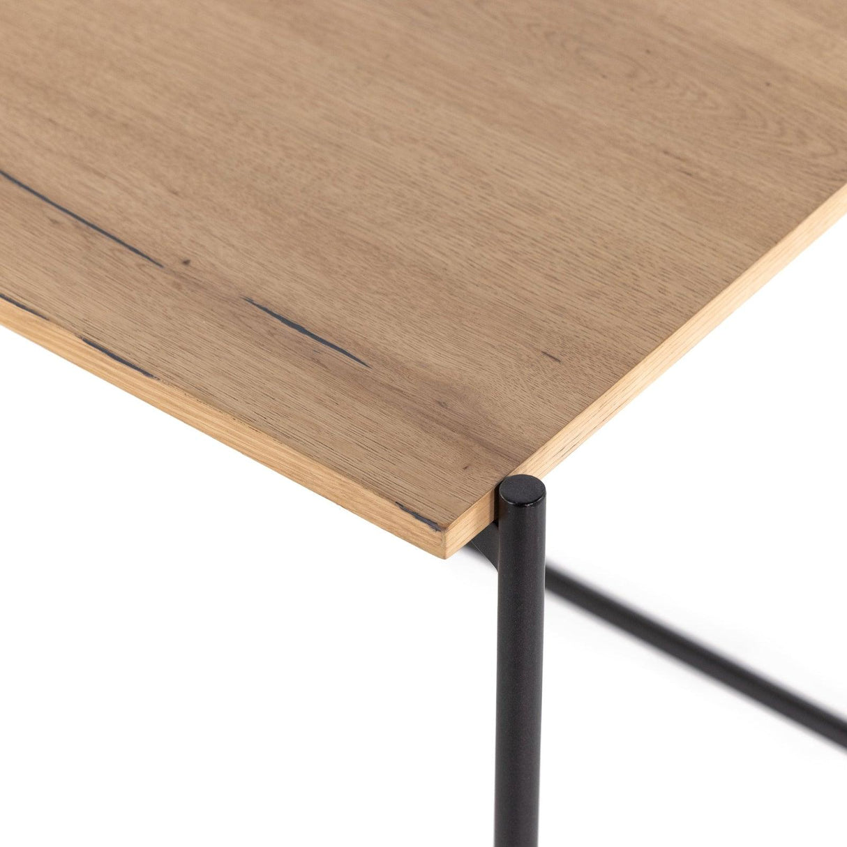 Four Hands Eaton Modular Desk With Open Shelving Unit