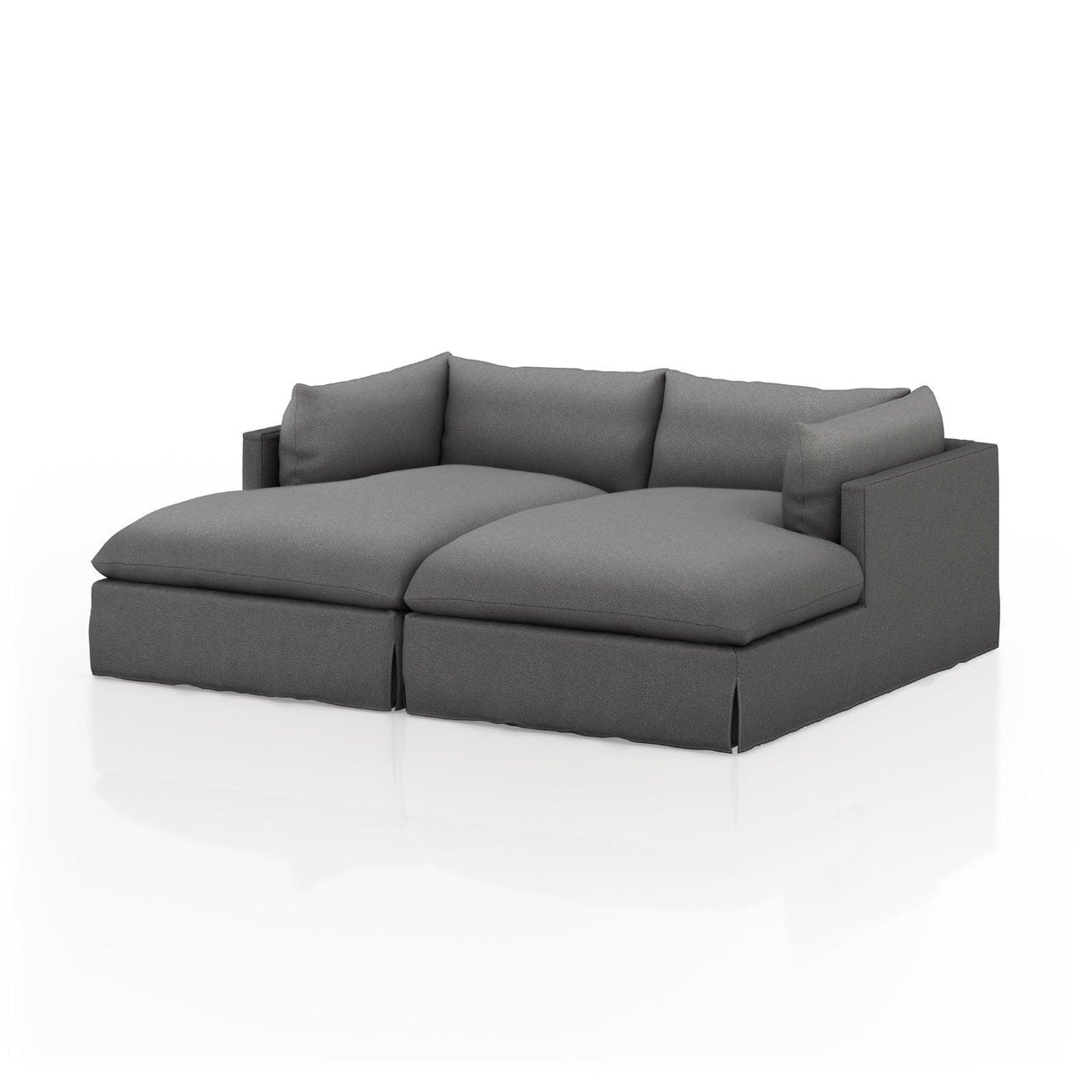 Four Hands Habitat Double Chaise Sectional