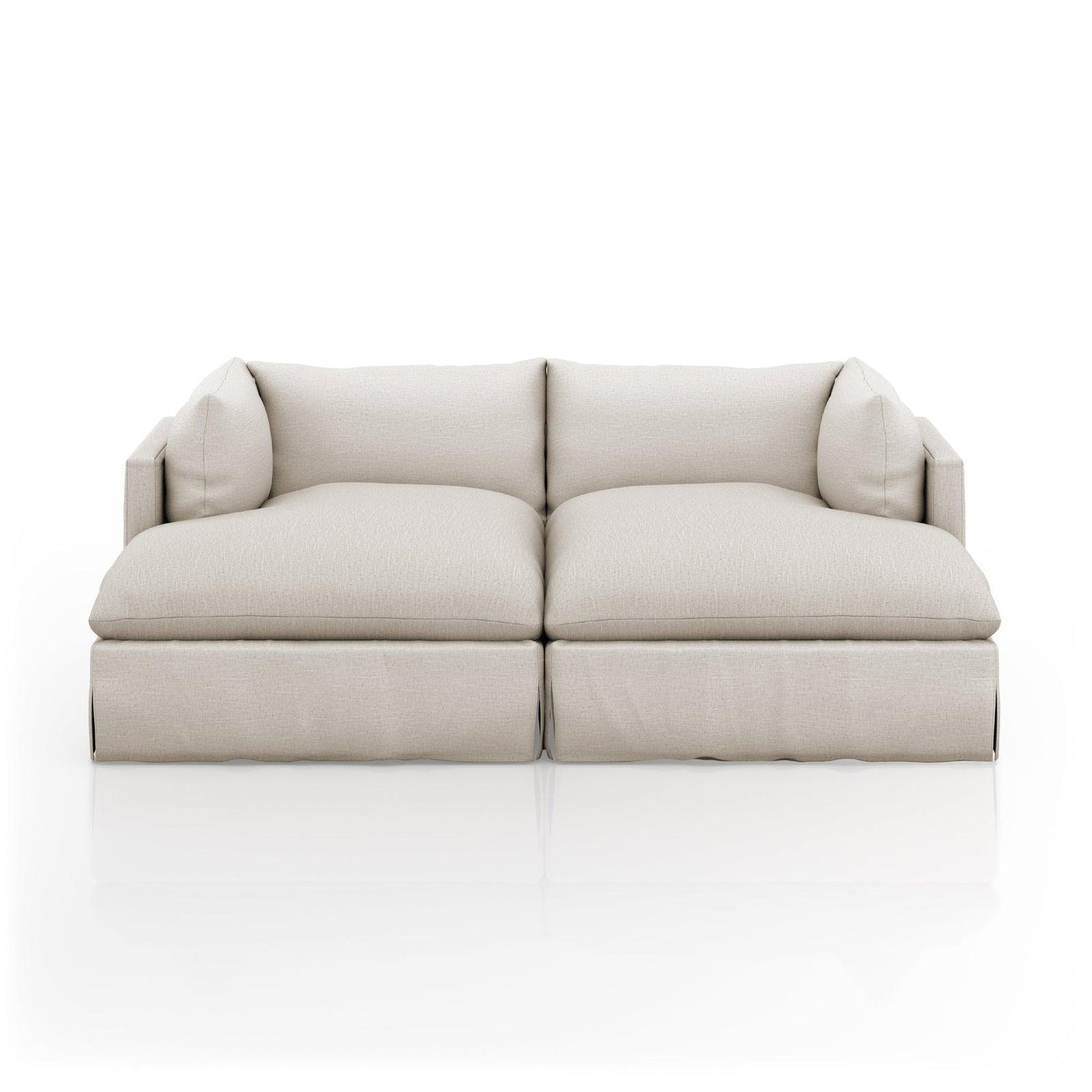 Four Hands Habitat Double Chaise Sectional