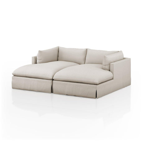 Four Hands Habitat Double Chaise Sectional