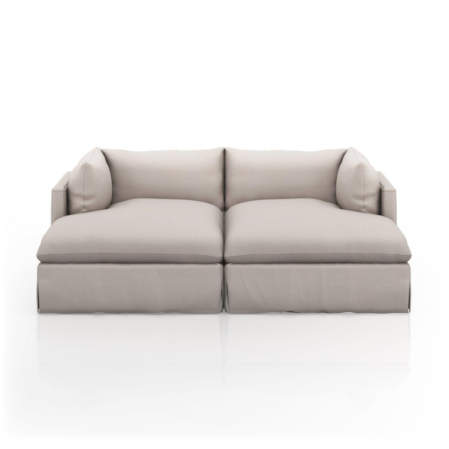Four Hands Habitat Double Chaise Sectional