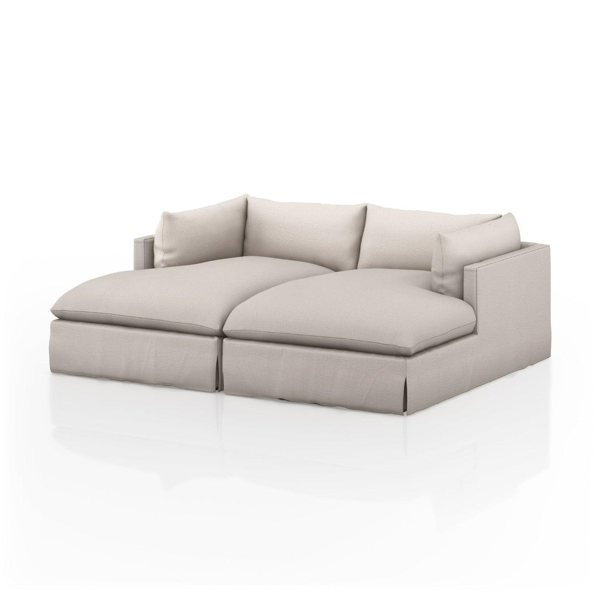 Four Hands Habitat Double Chaise Sectional