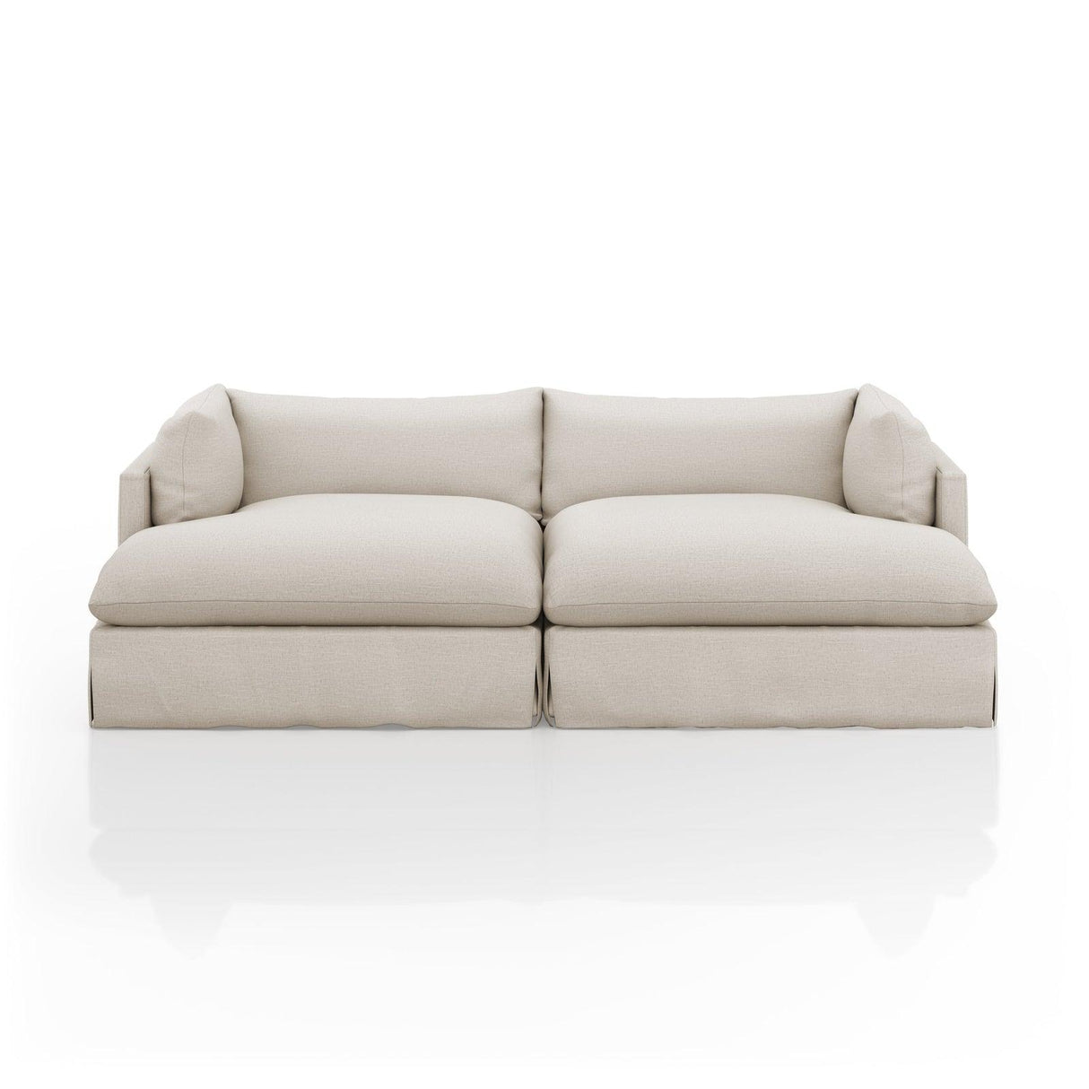 Four Hands Habitat Double Chaise Sectional