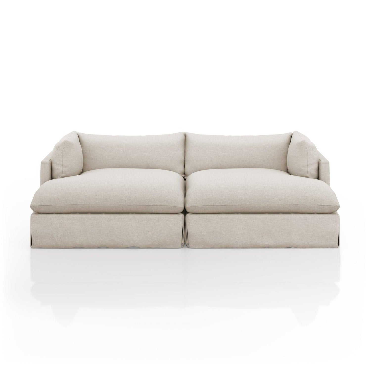 Four Hands Habitat Double Chaise Sectional