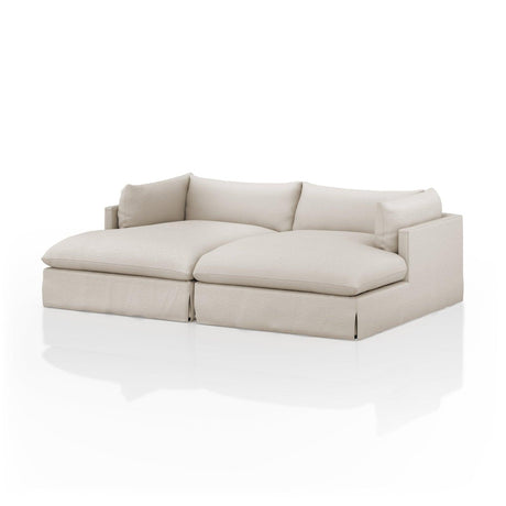Four Hands Habitat Double Chaise Sectional