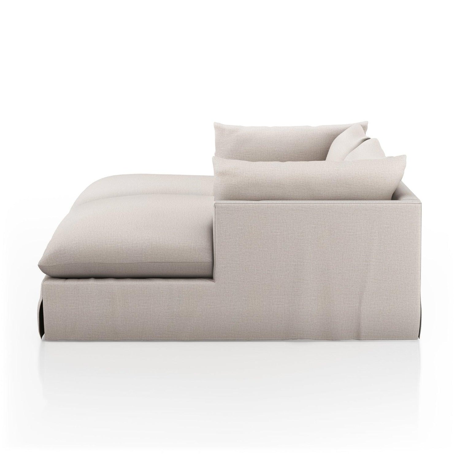 Four Hands Habitat Double Chaise Sectional