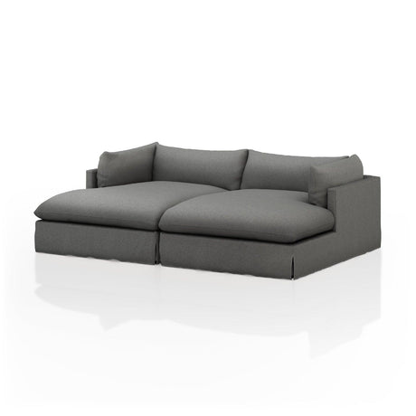 Four Hands Habitat Double Chaise Sectional