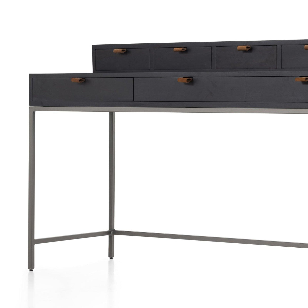 Four Hands Trey Writing Desk With 5 Drawer Organizer
