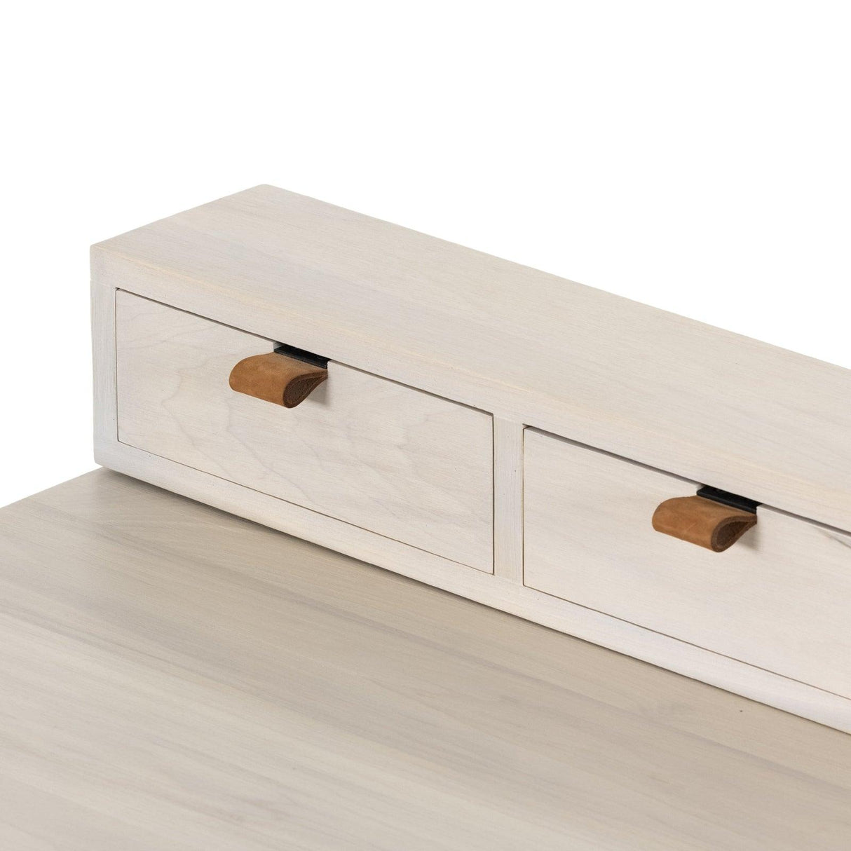 Four Hands Trey Writing Desk With 5 Drawer Organizer