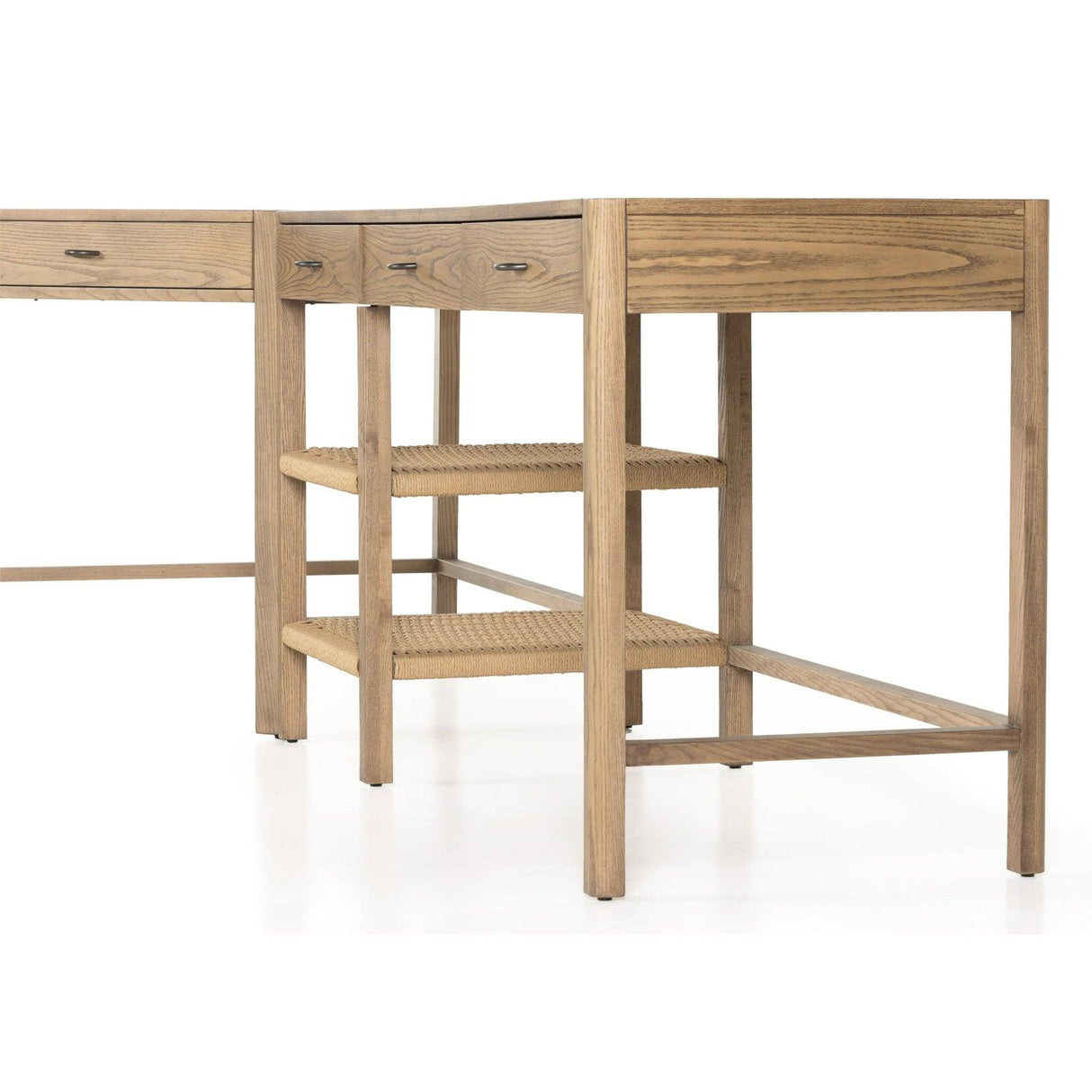 Four Hands Zuma Modular Desk With Filing Cabinet