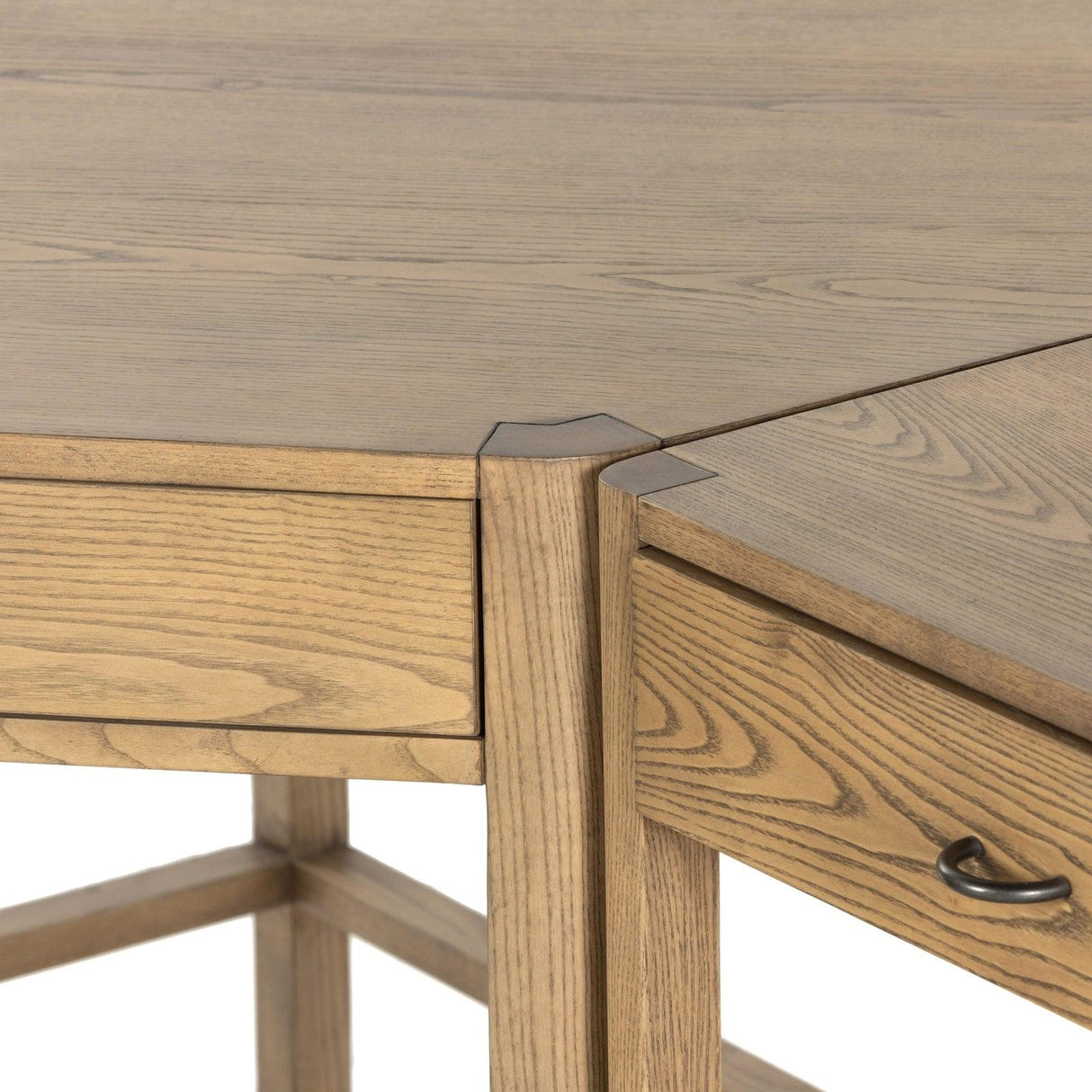 Four Hands Zuma Modular Desk With Filing Cabinet