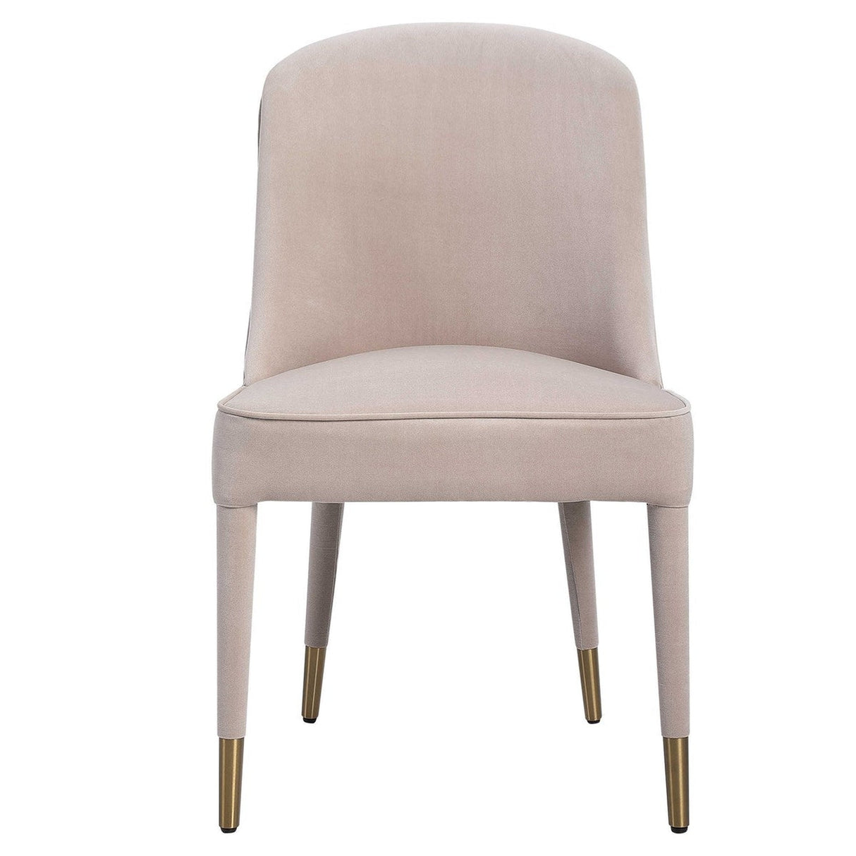 Brie Armless Chair, Champagne Set Of 2 | Uttermost | Home Elegance USA
