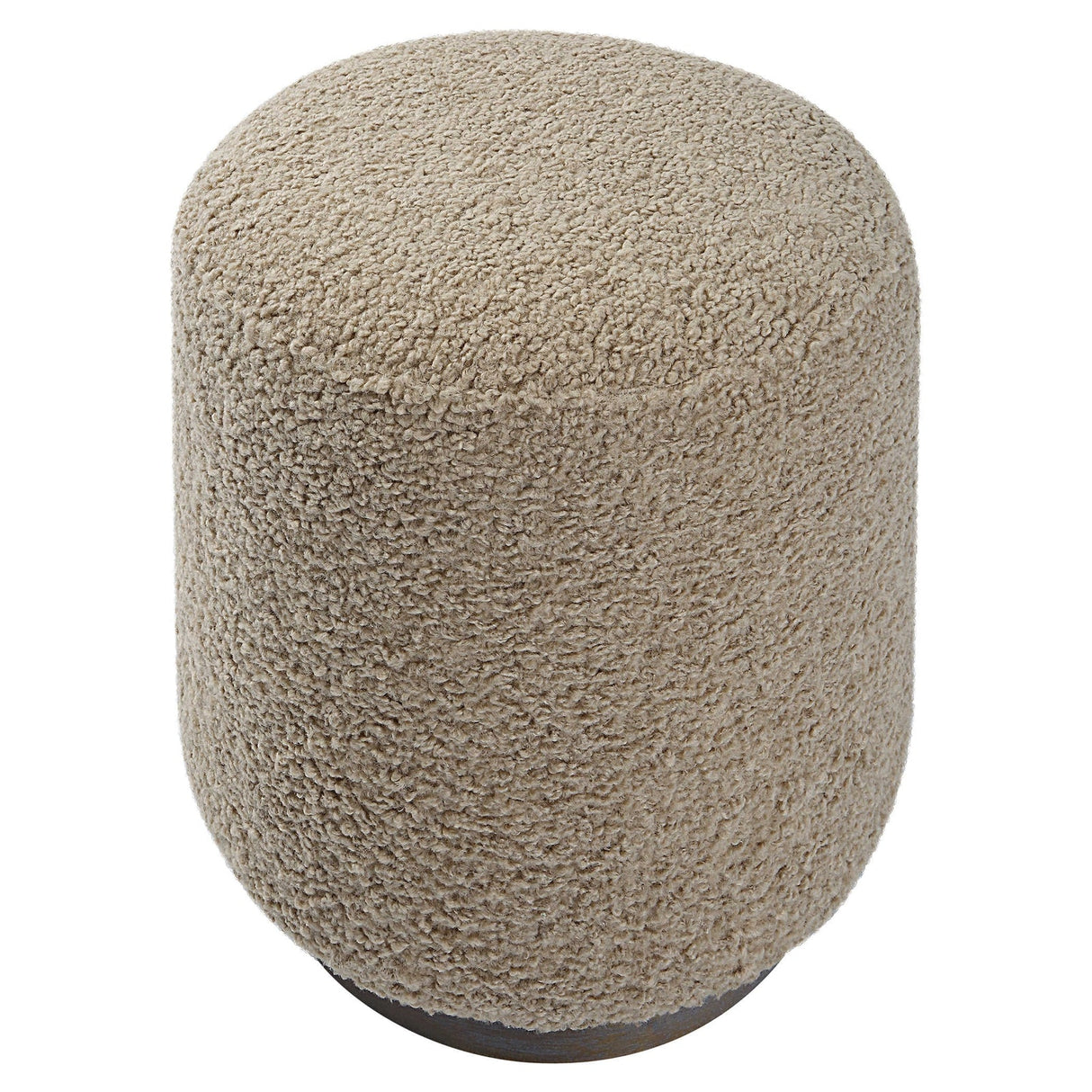 Avila Latte Round Ottoman | Uttermost | Home Elegance USA