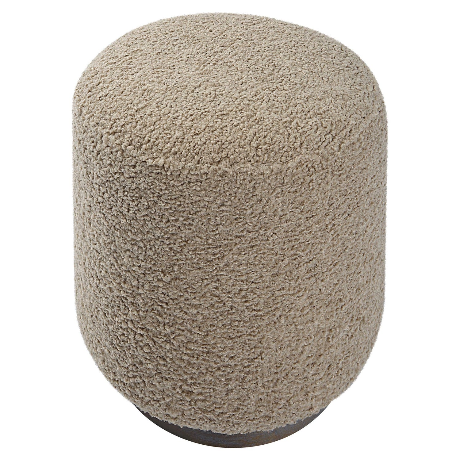 Avila Latte Round Ottoman | Uttermost | Home Elegance USA