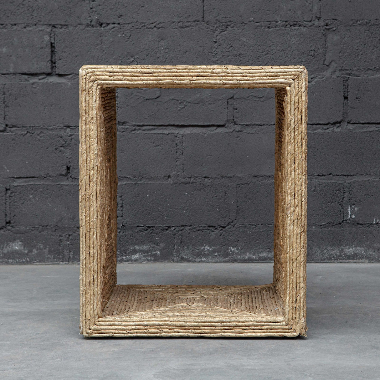 Uttermost Rora Coastal Woven Side Table - Home Elegance USA